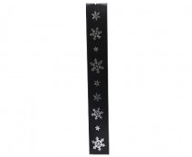 DoubleFaceSatin Icestars Black