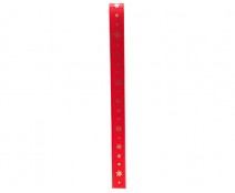 DoubleFaceSatin Icestars Red
