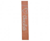 DoubleFaceSatin I Love Chocolat Amber/Ivory