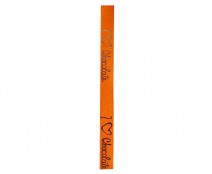 DoubleFaceSatin I Love Chocolat Orange/Brown