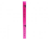 DoubleFaceSatin L Art du Chocolat Fuchsia/Black