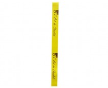 DoubleFaceSatin L Art du Chocolat Yellow/Brown