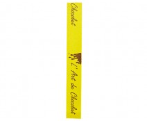 DoubleFaceSatin L Art du Chocolat Yellow/Brown