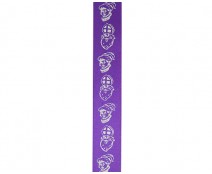 Double face satin Sint&Piet Purple