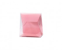 Pochette transparant L100xW50/H110mm lotus