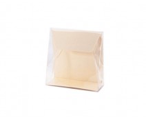 Pochette transparant L100xW50/H110mm seashell
