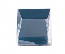 Pochette transparant L130xW50/H140mm sea blue