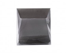 Pochette transparant L130xW50/H140mm warmgrey