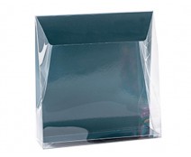 Pochette transparant L160xW50/H170mm sea blue
