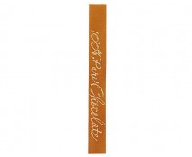 Ribanbel 100 Pure Chocolate  Amber/Ivory