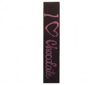 Ribanbel I Love Chocolat Brown/Pink