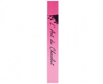 Ribanbel l Art du Chocolat   Fuchsia/Black