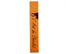 Ribanbel l Art du Chocolat  Orange/Brown