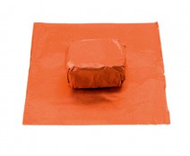 alu sheet 600x400mm orange no. 28 /100 sheets