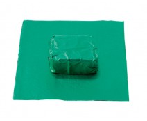 alu sheet 600x400mm x-mas green no. 13 /100 sheets