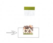 Arosabase 80x50x15mm vert foret laque