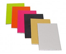 Cardboardsheet 118x68mm / 200pcs blackshine