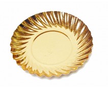 Bordje rond dia 88mm gold