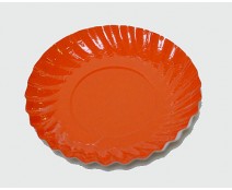 Bordje rond dia 88mm orange