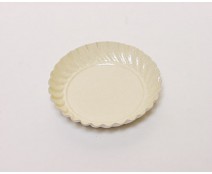 Bordje rond dia 55mm ecru