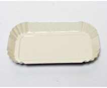 Bordje rectangular 80x40mm ecru