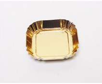 Bordje square 55x55mm gold