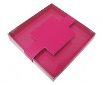 Windowbox carre small with sleeve 110x110x19mm dahlia