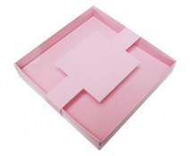 Windowbox carre small with sleeve 110x110x19mm lotus