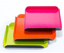 Carré Rainé 150x150x20mm fuchsia 