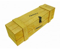 Crate wood 1 bottle passion