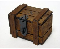 crate wood small, brown