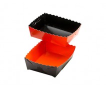 dessertbakje orangeblack
