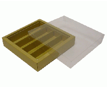 Windowbox maxi 145x145x33mm divider included almond 