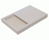 Windowbox mini with sleeve 105x105x18mm seashell 