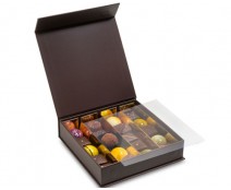 LuxBox magnet L140xW140xH30mm darkbrown