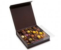 LuxBox magnet L165xW165xH30mm darkbrown