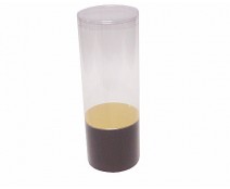 Koker prestige D70xH115mm interior chocolat laque