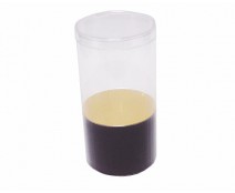 Koker prestige D80x80mm interior chocolat laque