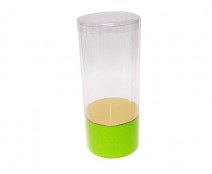 Koker prestige D90xH135mm interior vert pomme laque
