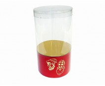 Koker prestige D90xH90mm interior rouge laque sint en piet