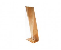 L-bag L77xW47/H225mm cardboard hazelnut