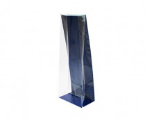 L-bag L117xW67/H305mm cardboard blueberry blue