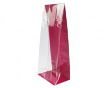 L-bag L137xW87/H325mm cardboard dahlia