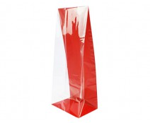 L-bag L137xW87/H325mm cardboard strawberry