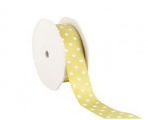 Ribbon dots 23mm/20mtr. col.24 green