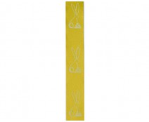 DoubleFaceSatin lint Bunny groen/white 25mm 