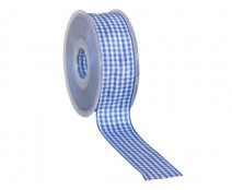 Vichy 25mm/25mtr. blue
