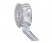 Vichy 25mm/25mtr. grey