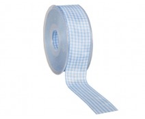 Vichy 25mm/25mtr. light blue