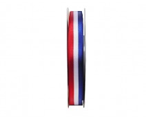 redwhiteblue ribbon 15mm/50mtr